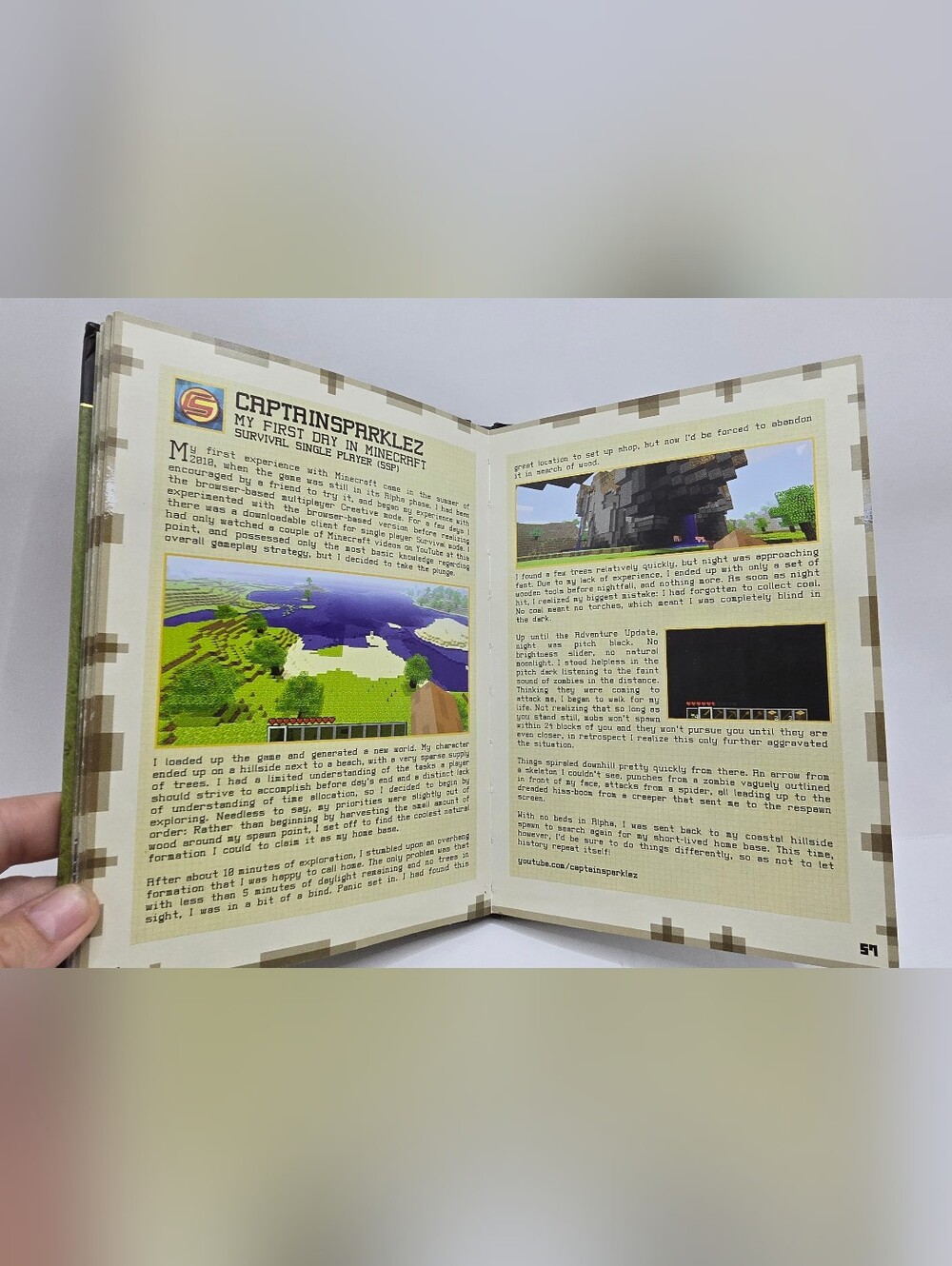 Minecraft Essential Handbook Strategy Guide Book - Picture 8 of 10